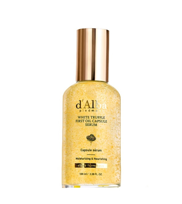 [d’Alba] White Truffle Oil Capsule Serum 100ml – Skin Care by d'Alba l HOLIHOLIC Main image