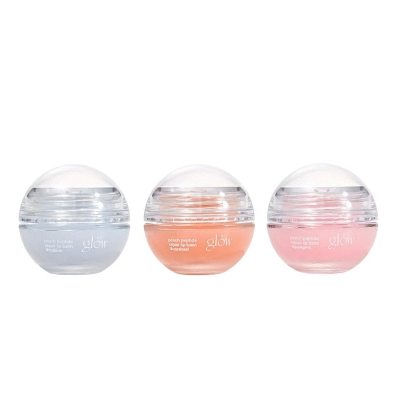 [glow] Peach Peptide Lip Balm – Lip Balms & Treatments by glow l HOLIHOLIC