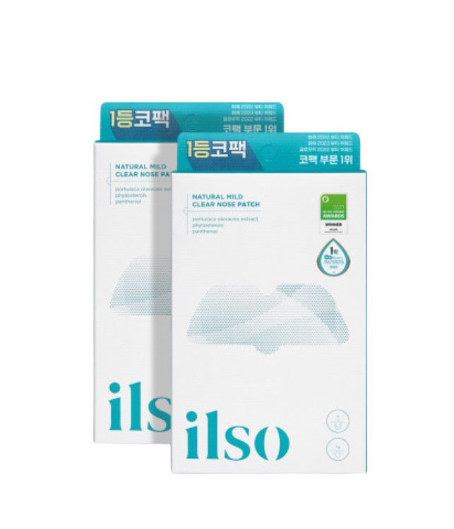 [ilso] 1+1 Natural Mild Clear Nose Patch 5 Sets – Skin Care Masks & Peels by ilso l HOLIHOLIC