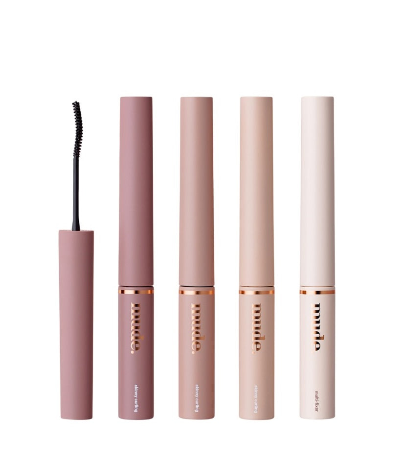 [mude] Inspire Skinny Curling & Multi Fixer Mascara – Eye Makeup by mude l HOLIHOLIC