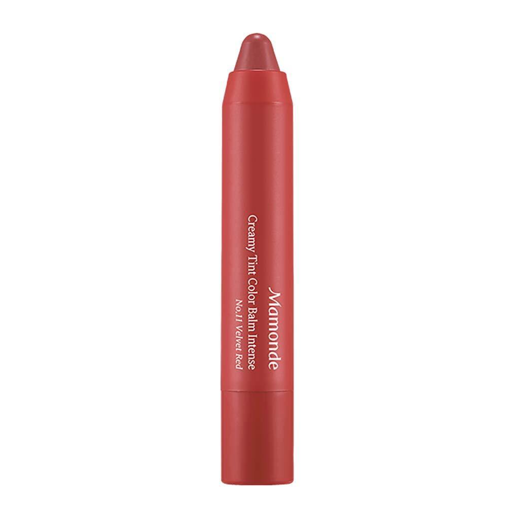 [Mamonde] Creamy Tint Color Balm Intense Crayon Lipstick - #11 Velvet Red - HOLIHOLIC