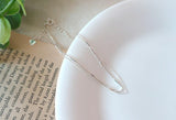 [92.5 Silver] Delicate Silver Anklet - HOLIHOLIC