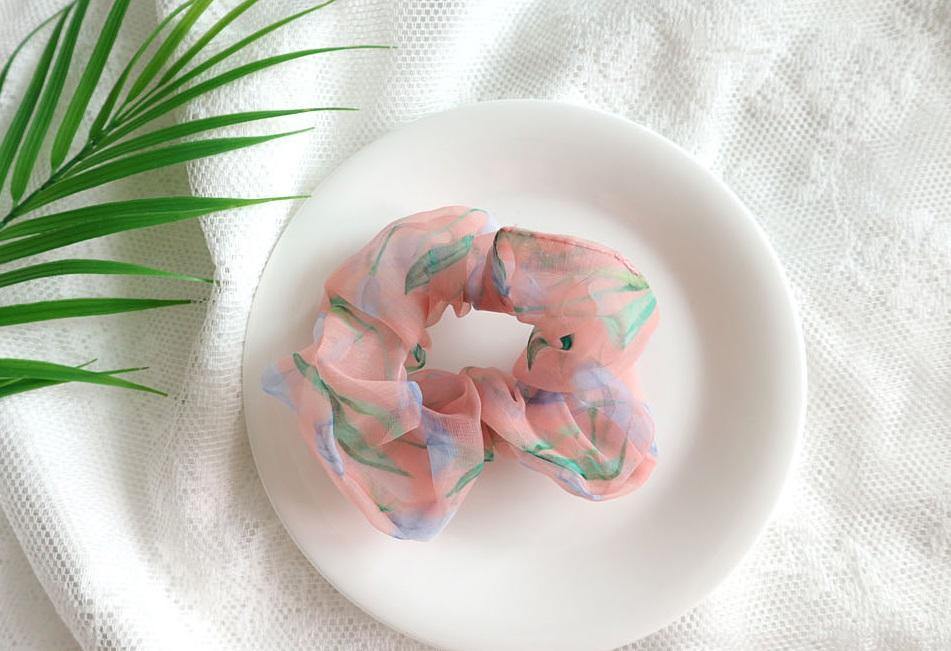Lovely Floral Scrunchie - HOLIHOLIC