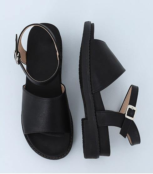 [Handmade] Non-Slip Basic Strap Sandal - HOLIHOLIC