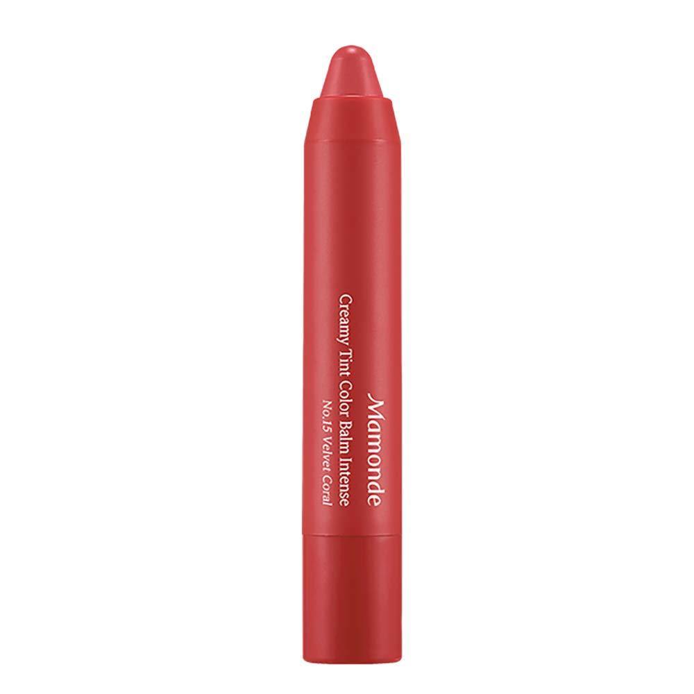 [Mamonde] Creamy Tint Color Balm Intense Crayon Lipstick - #15 Velvet Coral - HOLIHOLIC