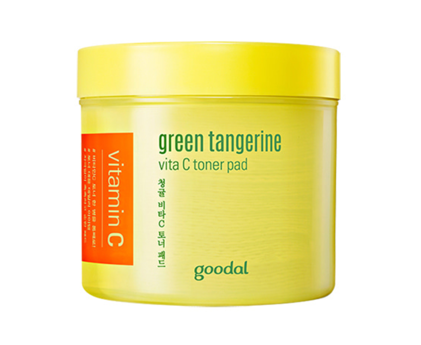 [goodal] Green Tangerine Vita C Toner Pad (70pads / 140ml) - HOLIHOLIC Main image