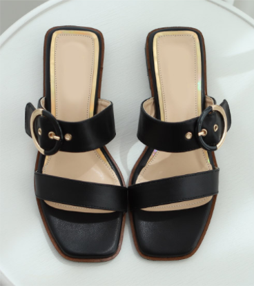 Buckle Strap Sandal - HOLIHOLIC