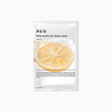 [Abib] Mild Acidic pH Sheet Mask Yuja Fit x 10pcs - HOLIHOLIC