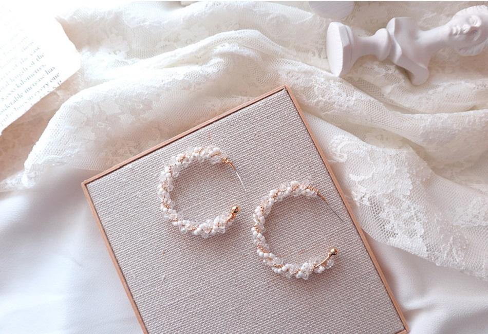 Charm Hoop Earring - HOLIHOLIC
