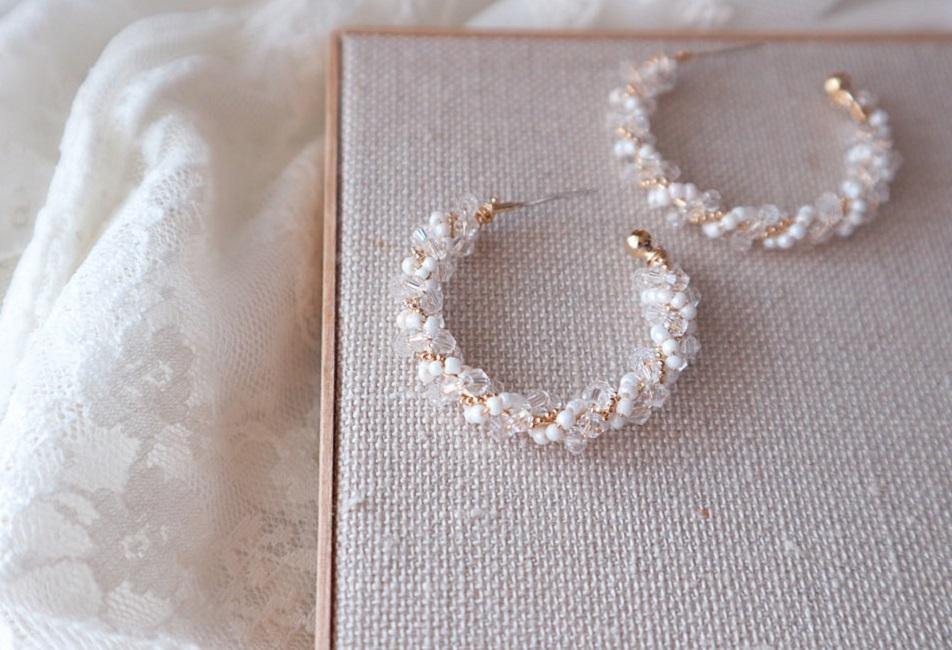 Charm Hoop Earring - HOLIHOLIC