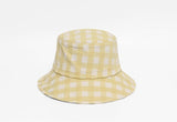 Plaid Pattern Bucket Hat - HOLIHOLIC