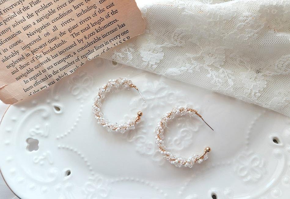 Charm Hoop Earring - HOLIHOLIC