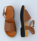[Handmade] Non-Slip Basic Strap Sandal - HOLIHOLIC