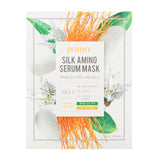 [PETITFEE] Silk Amino Serum Mask 10pcs (25g Each) - HOLIHOLIC