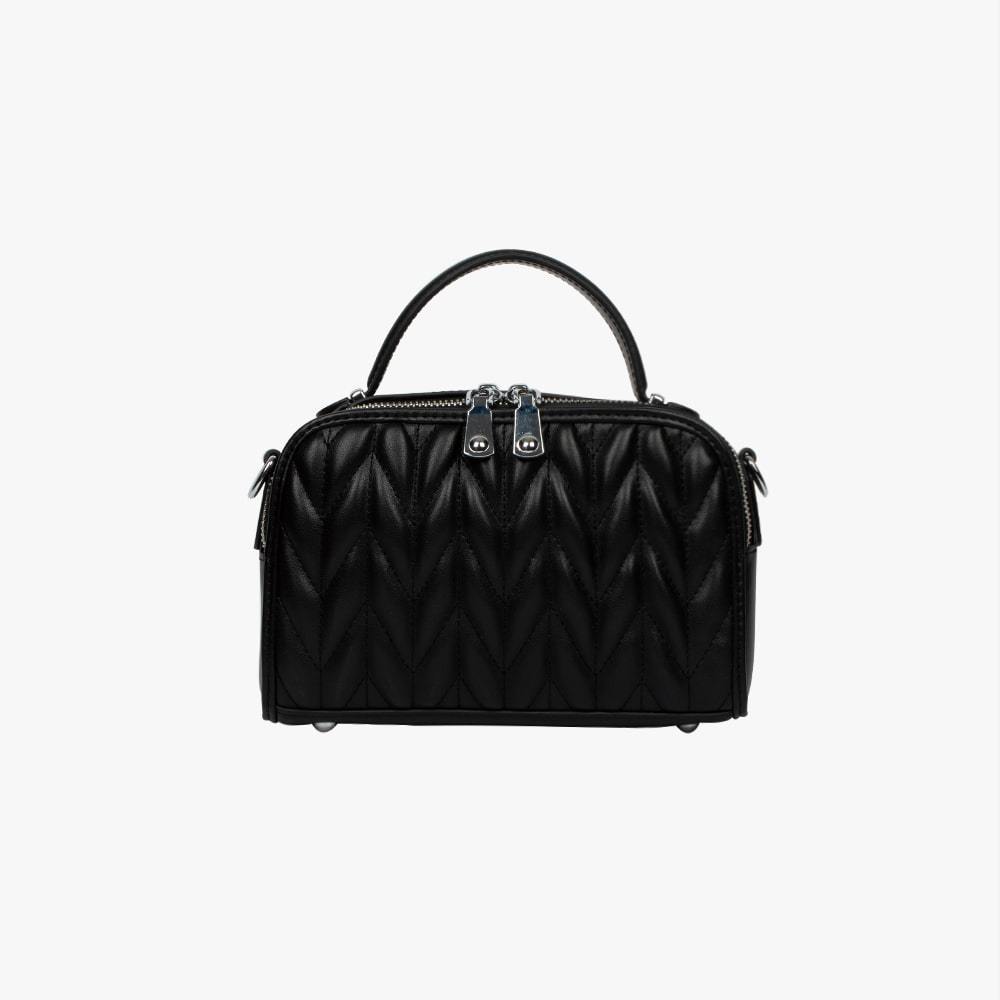 Double Strap Mini Leather Bag - HOLIHOLIC