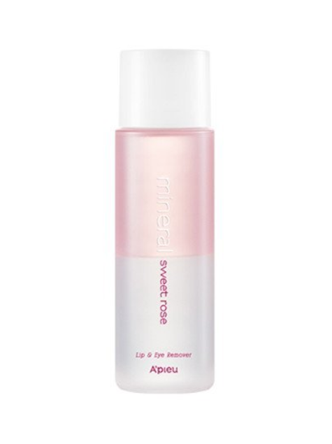 [A'PIEU] Mineral Lip & Eye Remover (Sweet Rose) 100ml - HOLIHOLIC Main image