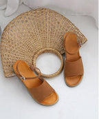 [Handmade] Non-Slip Basic Strap Sandal - HOLIHOLIC