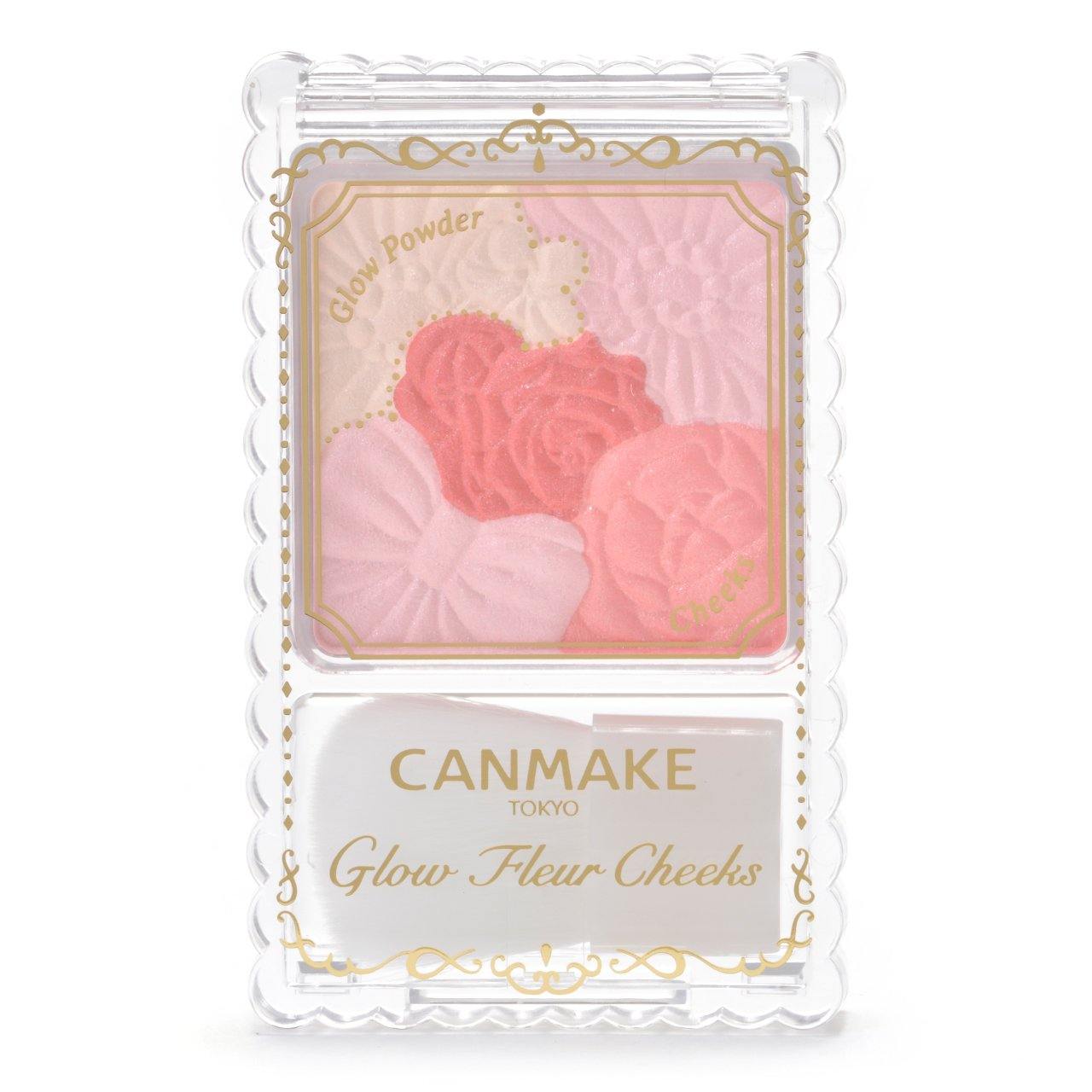[CANMAKE] Glow Fleur Cheeks - #06Milky Red Fleur - HOLIHOLIC