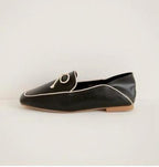 Line Point Flat Loafer - HOLIHOLIC