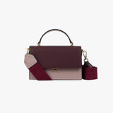 Rosy Double Strap Leather Bag - HOLIHOLIC