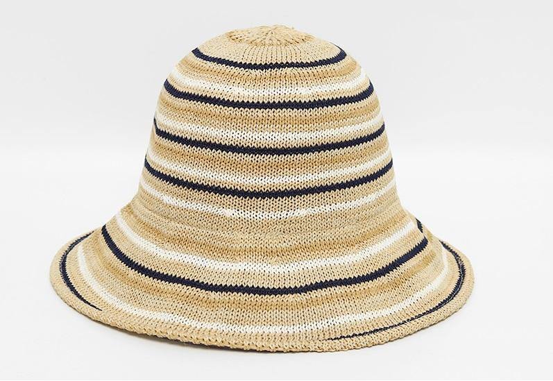 Urban Stripe Bucket Hat - HOLIHOLIC
