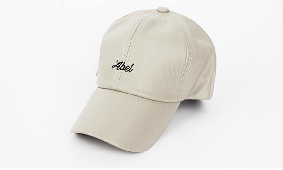 Abel Leather Ball Cap - HOLIHOLIC