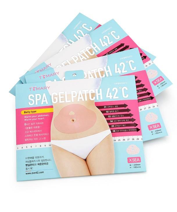 [TT Mary] Spa Gelpatch 42'C - Belly Type  5 patches - HOLIHOLIC Main image