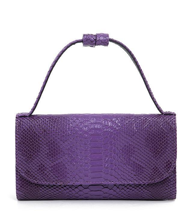 Kate & Jamie Leather Clutch Bag Secondary image