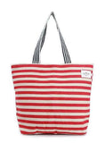 Sailor Stripe Shopper Bag - HOLIHOLIC