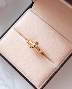 [92.5 Silver] Bold Twist Ring - HOLIHOLIC