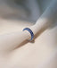 [92.5 Silver] Color Cubic Point Ear Cuff - HOLIHOLIC
