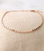 [92.5 Silver] Dot Chain Simple Bracelet - HOLIHOLIC