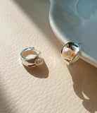 [92.5 Silver] Fresh Water Pearl Point Earrings