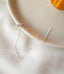 [92.5 Silver] Long Chain Ear Cuff - HOLIHOLIC