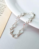 [92.5 Silver] Luxe Curb Chain Bracelet - HOLIHOLIC