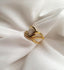 [92.5 Silver] Sha Sha Twist Open Ring - HOLIHOLIC