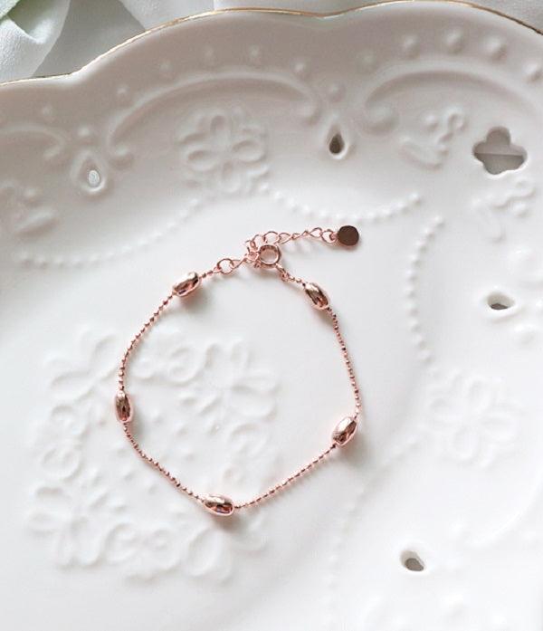 [92.5 Silver] Silver Ball Chain Bracelet - HOLIHOLIC