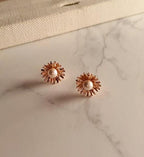 [92.5 Silver] Swarovski Pearl Dandelion - HOLIHOLIC