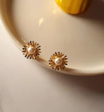 [92.5 Silver] Swarovski Pearl Dandelion - HOLIHOLIC