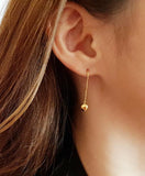 [92.5 Silver] Stella Drop Earrings - HOLIHOLIC