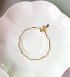 [92.5 Silver] Wave Layered Bracelet - HOLIHOLIC