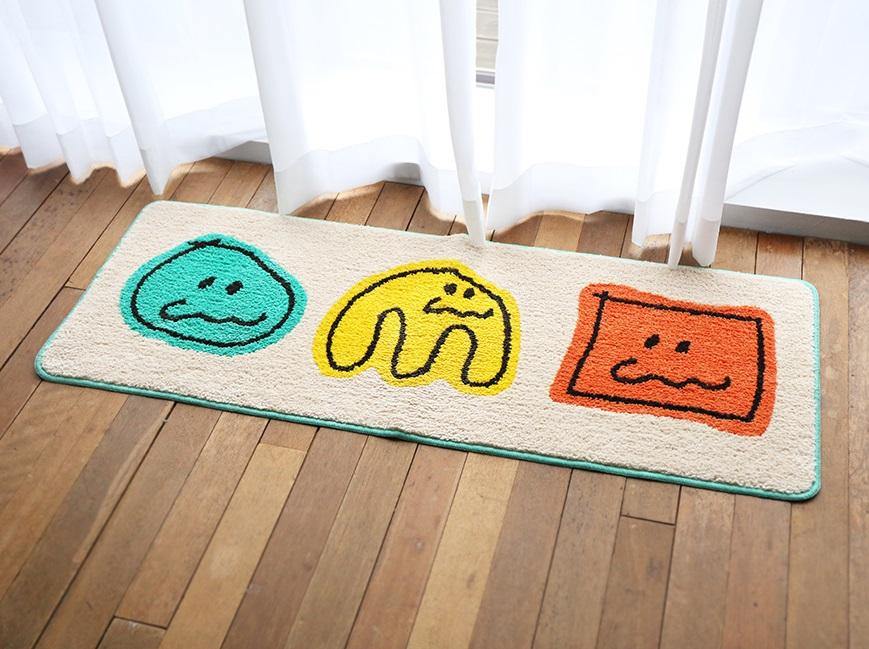 [ROMANE] Ugly Monster Runner Rug - HOLIHOLIC