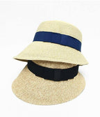 Bow Detail Wave Bucket Hat - HOLIHOLIC