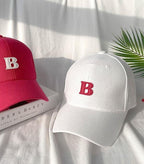 Simple B Baseball Cap - HOLIHOLIC