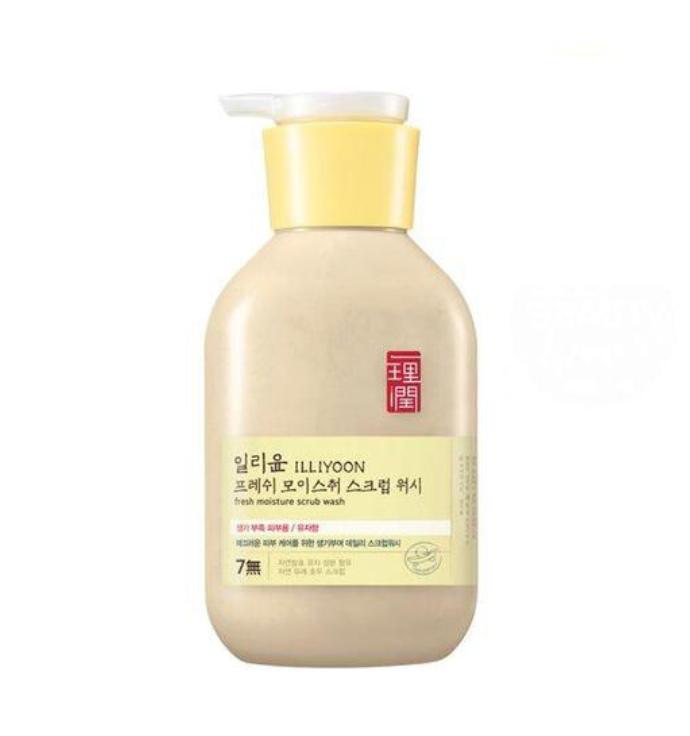 [ILLIYOON] Fresh Moisture Scrub Body Wash 400ml - HOLIHOLIC Main image