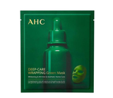 [AHC] Deep Care Wrapping Green Mask 40g x 4pcs - HOLIHOLIC