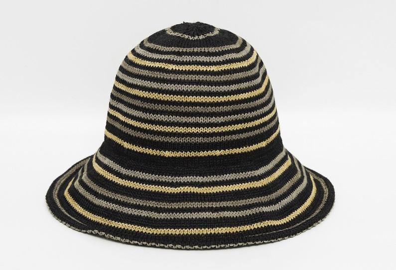 Urban Stripe Bucket Hat - HOLIHOLIC