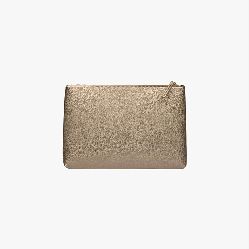 Minimalist Zip Top Clutch - HOLIHOLIC