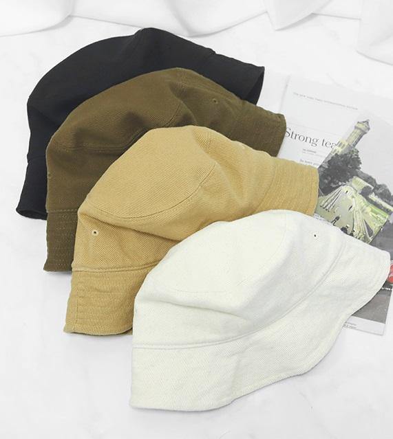 Solid Daily Bucket Hat - HOLIHOLIC