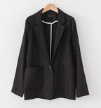 Airy Linen Jacket - HOLIHOLIC
